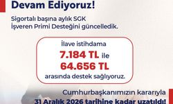 Bakan Işıkhan: 'İlave istihdama 7 bin 184 lira ile 64 bin 656 lira arasında destek sağlıyoruz'