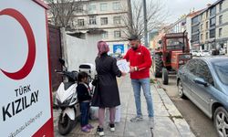 Türk Kızılay Polatlı Şubesi Yardımlarını Sürdürüyor