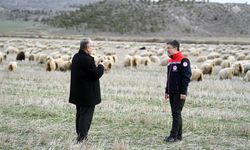 Tarım ve Orman Bakanı Yumaklı’dan Polatlı’da Tiftik Keçisi Üreticilerine Ziyaret