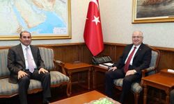 Bakan Güler, Irak'ın Ankara Büyükelçisi Al-Lachmawi'yi kabul etti