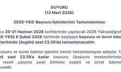 2026-YKS başvuru işlemleri bugün sona eriyor
