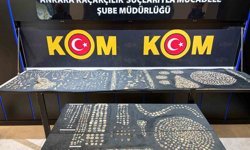 30 milyon liralık tarihi eser ele geçirildi