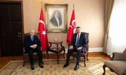 Bakan Çiftçi'den MHP lider Bahçeli'ye nezaket ziyareti