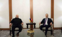 Dışişleri Bakanı Hakan Fidan, Ukrayna Milli Güvenlik ve Savunma Konseyi Sekreteri Rüstem Umerov ile Ankara'da bir araya geldi.