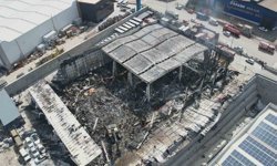 Ankara'daki fabrika yangınının neden olduğu hasar gün aydınlanınca ortaya çıktı