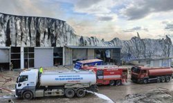 Ankara'daki mobilya deposu yangını kontrol altına alındı