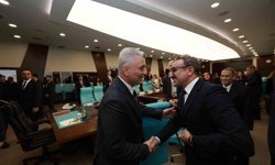 Bakan Bolat, ABD Ticaret Odası heyetiyle bir araya geldi