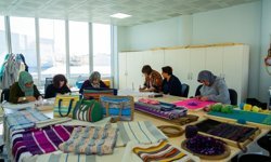 Gölbaşı'nda atıklar sanata dönüşüyor