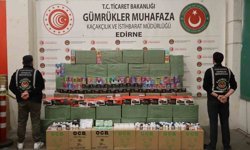 Kapıkule'de 33 milyon liralık kaçak eşya ele geçirildi