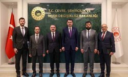 Sincan Belediye Başkanı Ercan, Bakan Kurum ile görüşme gerçekleştirdi