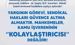 Türk Eğitim-Sen Genel Başkanı Geylan: 'Mahkemeler, kamu işvereninin kolaylaştırıcısı değildir'