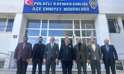 MHP Polatlı İlçe Başkanlığı’ndan Polis Haftası Ziyareti