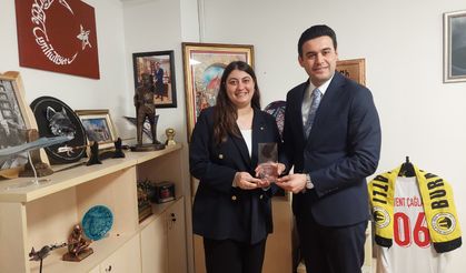 Gordion Haber Ajansı Dr. Levent Çağlancı'yı Ziyaret Etti