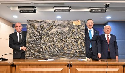 Polatlı Ticaret Odası'ndan TOBB Başkanı Hisarcıklıoğlu’na Ziyaret