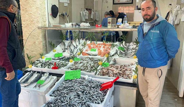 Düzce'de balık fiyatları düşerken, vatandaşlar balığa yöneliyor