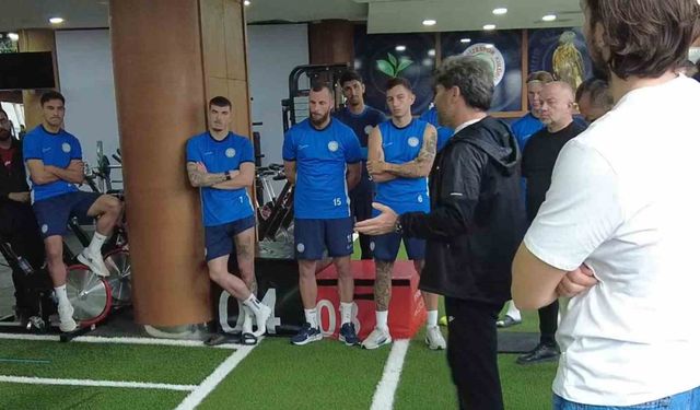 İlhan Palut, Çaykur Rizespor'a veda etti