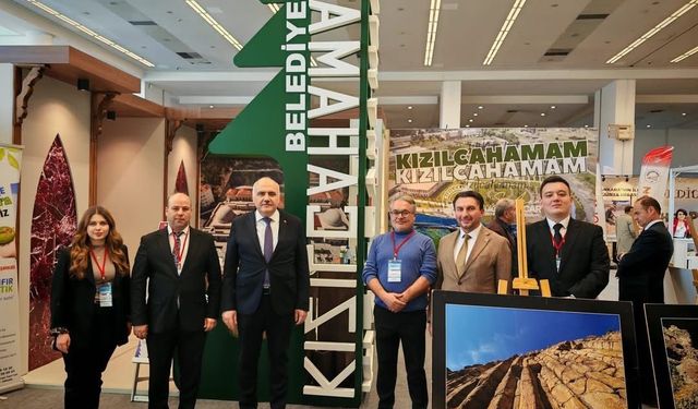 Kızılcahamam'ın doğal ve termal zenginlikleri TravelExpo'da tanıtıldı