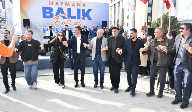 Haymana'da Balık Festivali Yoğun İlgi Gördü