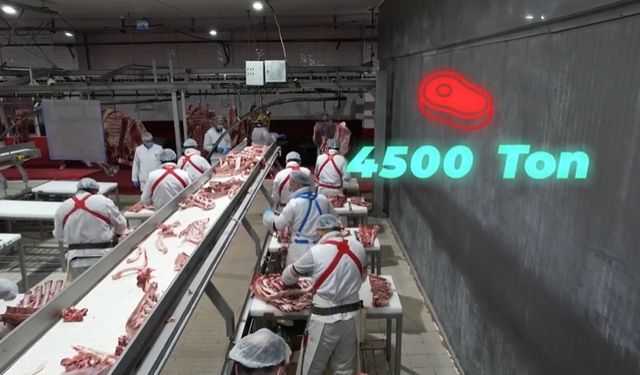 Bakan Yumaklı, '4 bin 500 ton kırmızı et üretimi ile Elazığ'ın tarımsal ve ekonomik potansiyeline güçlü bir katkı sağlayacağız'