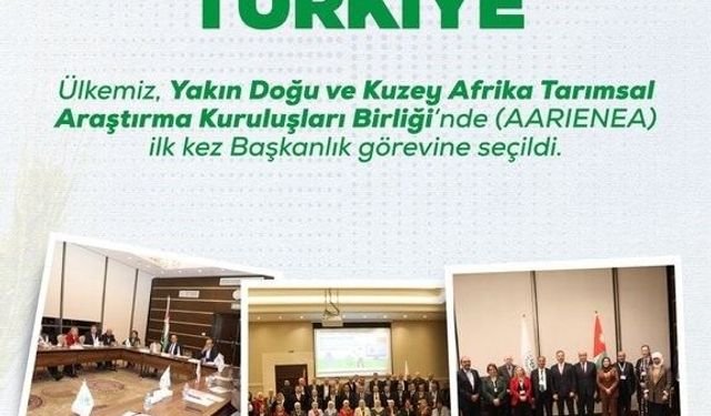 Bakan Yumaklı: 'Ülkemiz, AARIENEA'da ilk kez başkanlık görevine seçildi'