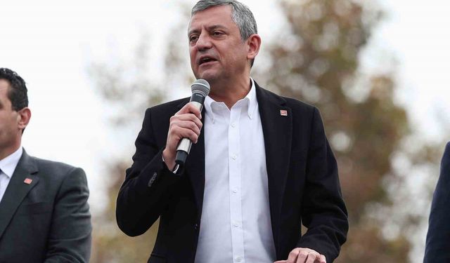 CHP Genel Başkanı Özel: 'İlk seçim sandığında hepimizin ortak geleceğini kurtarmak için iktidarı birlikte kurmalıyız'