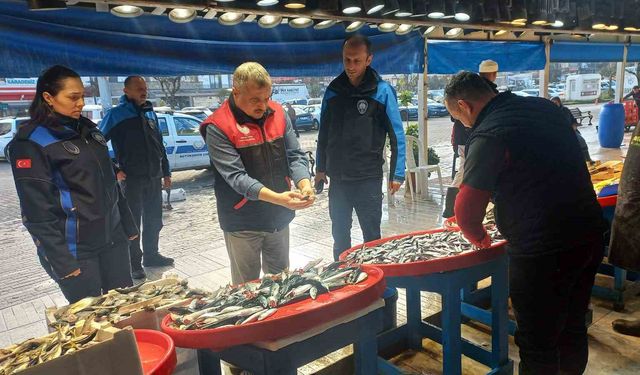 Denetim geldi, gerçek ortaya çıktı: Tezgahtaki balık 'kolyoz' çıktı