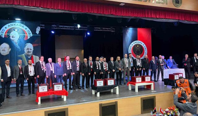 Gençlerbirliği'nde Arda Çakmak yeniden başkan seçildi