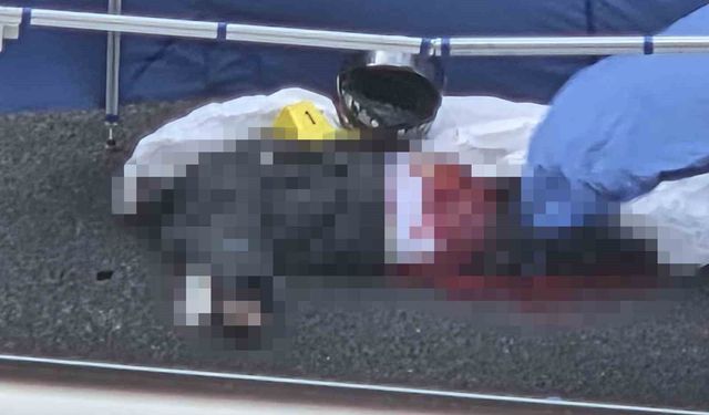 Ankara'da feci kaza: bariyere çarpan motosikleti sürücünün üzerinden otobüs geçti