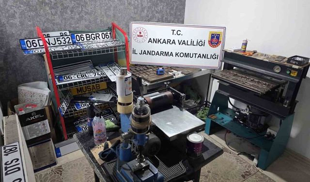Ankara'da resmi belgede sahtecilik yapan şahıs gözaltına alındı