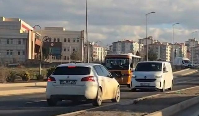 Ankara'da ters şeride giren sürücüye 11 bin 629 lira ceza
