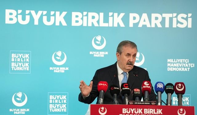 BBP Genel Başkanı Destici: 'Ne yapmış Akın Gürlek, bahisçilerin üstüne gitmiş. Millet olarak teşekkür etmemiz lazım'