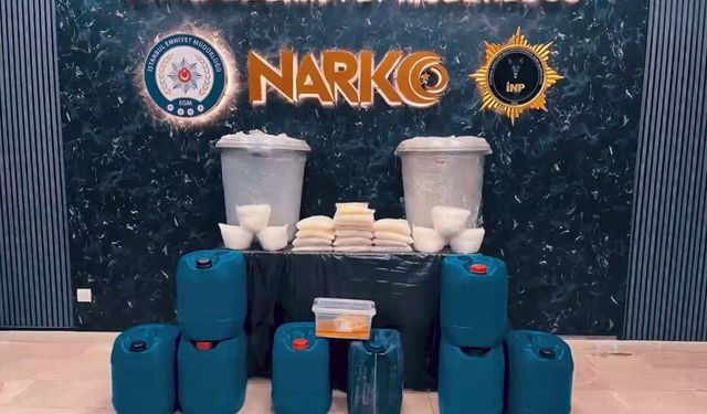 İçişleri Bakanlığı: '75 ilde düzenlenen operasyonlar sonucu, 958 kilo uyuşturucu madde ve 1 milyon 263 bin 58 adet uyuşturucu hap ele geçirildi'