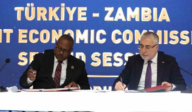 Türkiye ile Zambiya arasında KEK Toplantısı