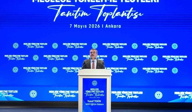 Bakan Tekin: 'Türkiye'de mesleki ve teknik eğitim, bilhassa 28 Şubat süreciyle beraber çok ciddi bir darbe aldı'