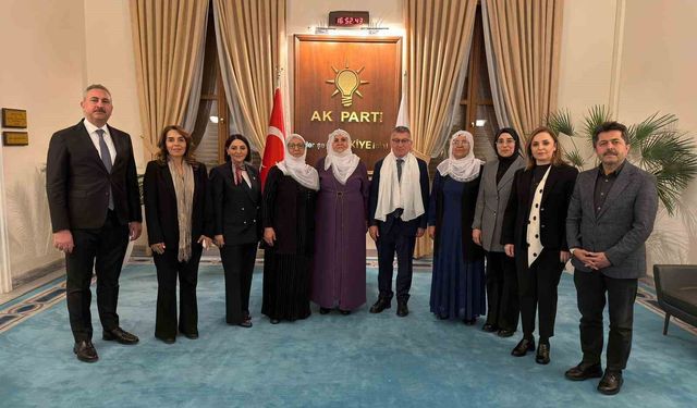 'Barış Anneleri'nden TBMM AK Parti Grubu'na ziyaret