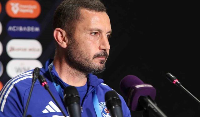İlker Püren: 'Tek düşüncemiz Galatasaray maçından 1 puan alıp kümede kalmak'