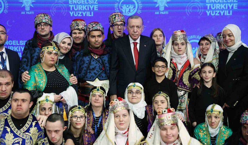 Cumhurbaşkanı Erdoğan: 'Engelli vatandaşlarımızın sorunlarını çözüme ulaştırmak birincil önceliğimizdir'