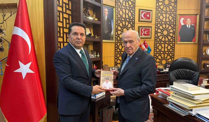 Özer'den Bahçeli'ye ziyaret: 'Kutuplaşmayı geride bırakıp kucaklaşma zamanı'