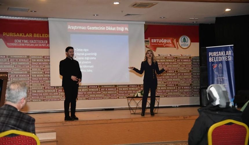 Pursaklar'da Basın Akademi sona erdi