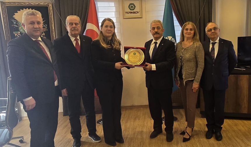 Türk Dünyası Balkan Türkleri Destekleme ve İş Birliği Derneği 'nden TÜRKSOY’a Ziyaret