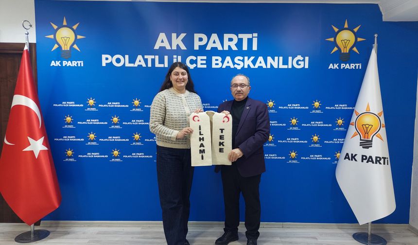 Gordion Haber'den AK Parti Polatlı İlçe Başkanı İlhami Teke’ye Ziyaret