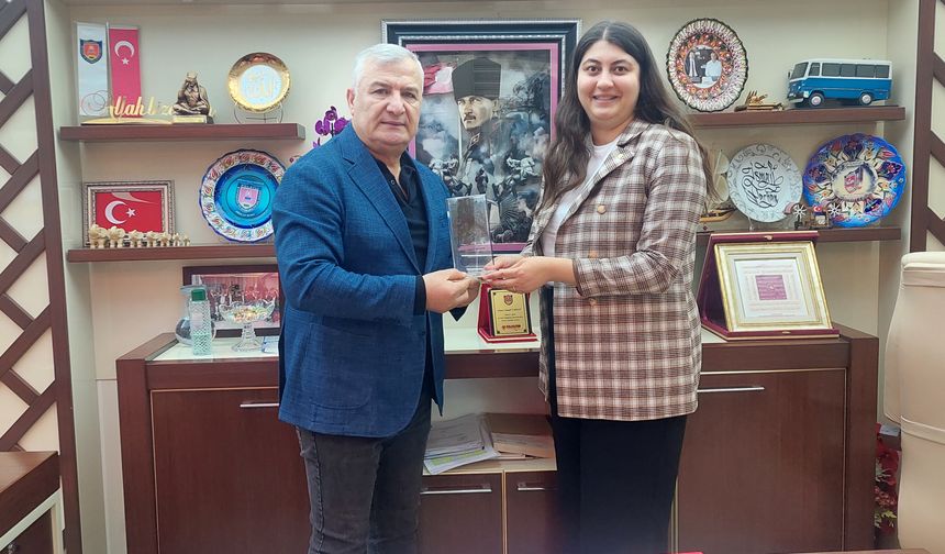 Gordion Haber'den Şoförler ve Otomobilciler Esnaf Odası Başkanı İsmail Tarhan’a Ziyaret