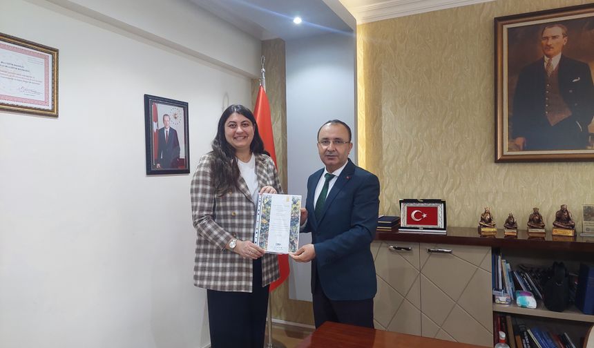 Gordion Haber Ajansı’ndan Polatlı İlçe Milli Eğitim Müdürü Serdar Eroğlu’na Ziyaret