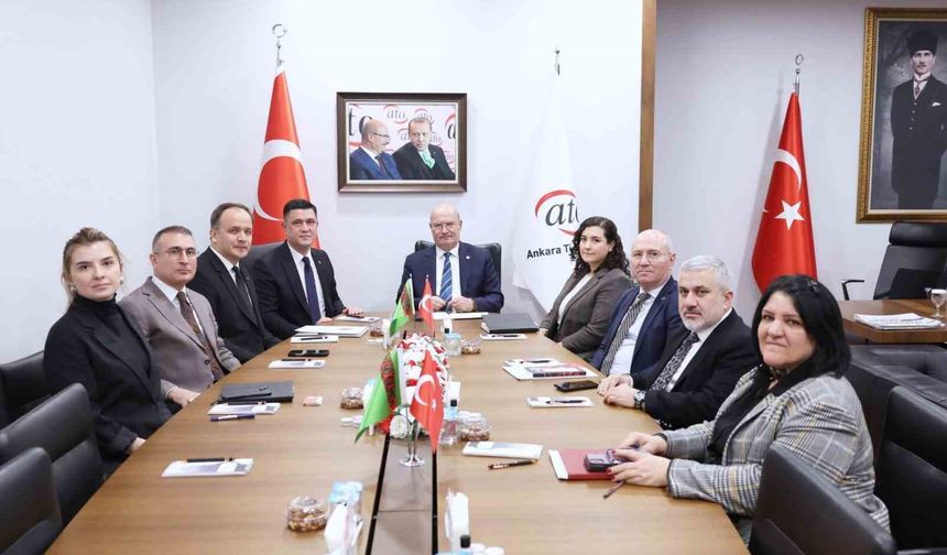 ATO Başkanı Baran: 'Ticaret hacmimizi kısa sürede 5 milyar dolara çıkarmayı hedefliyoruz'