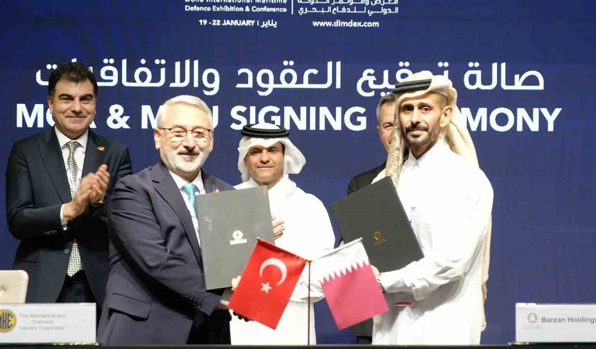 MKE TOLGA'nın ilk ihracatı Katar'a