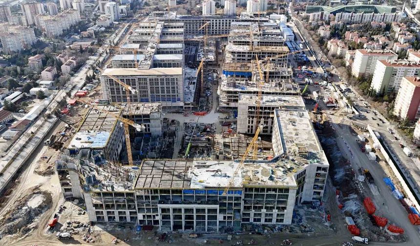 Yeni Ankara Adalet Sarayı yükseliyor: Adalet hizmetleri tek merkezde toplanacak