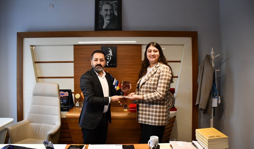 Gordion Haber'den Türk Ocakları Polatlı Şubesi Başkanı İnanç Ölmez’e Ziyaret