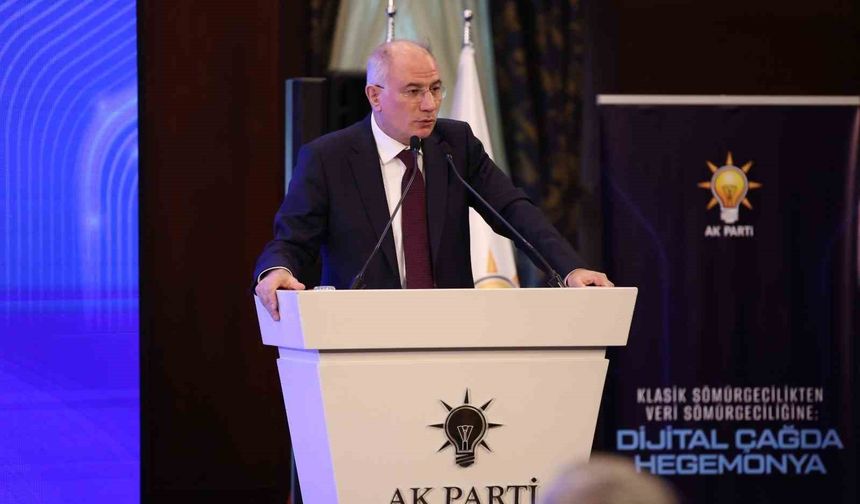 AK Parti Genel Başkanvekili Ala: 'Toplumu yönetmek için toplumun verilerini alıyorlar'