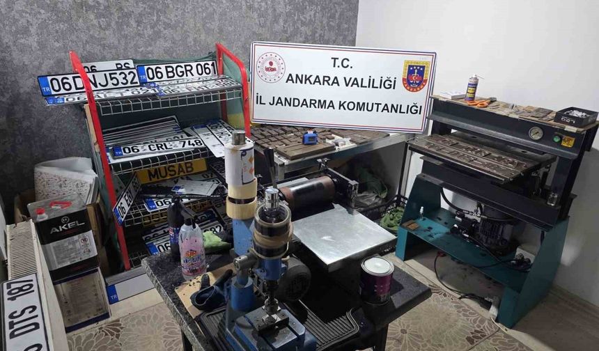 Ankara'da resmi belgede sahtecilik yapan şahıs gözaltına alındı