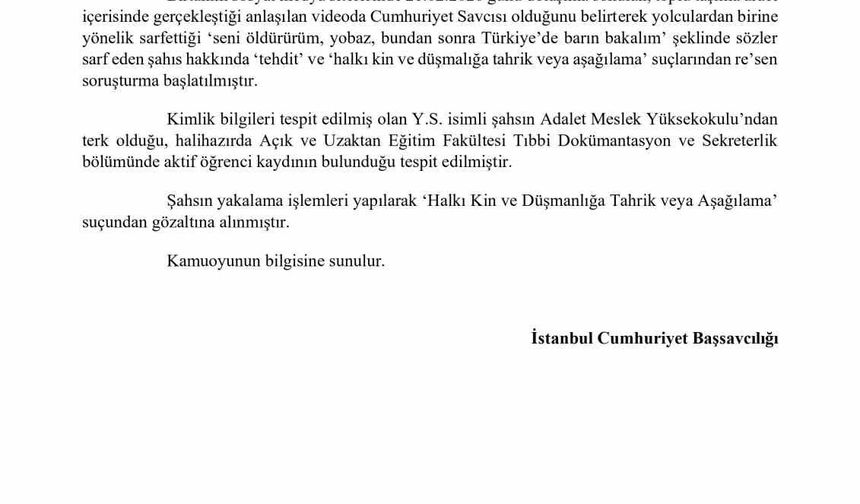 Bakan Gürlek: 'Hukukun üstünlüğü ilkesinden taviz vermeyeceğimizi bir kez daha vurguluyorum'